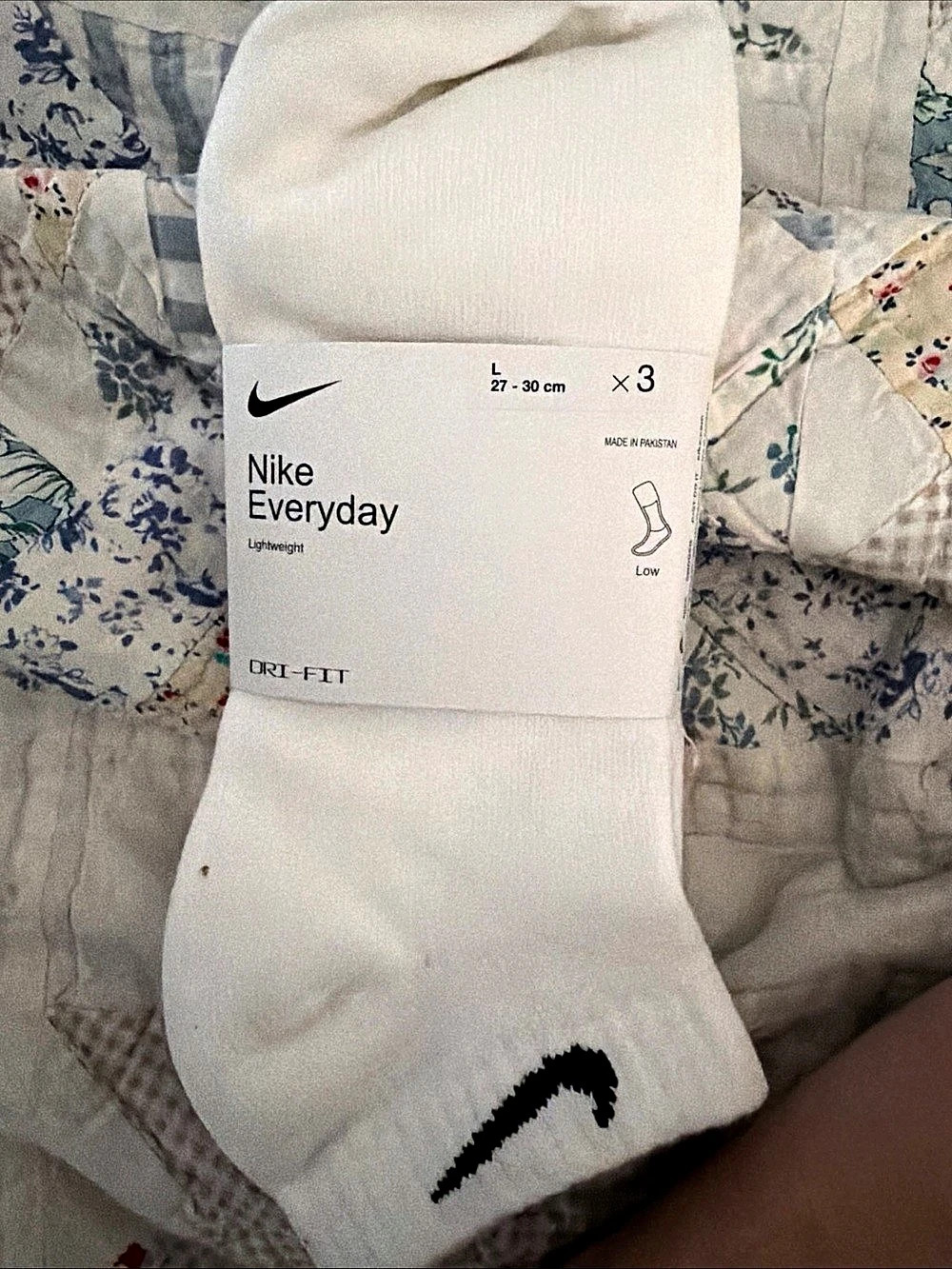 Nike Everyday Lightweight Socks Large 3-Pack NWT
